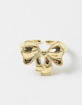 Gold Bow Ring